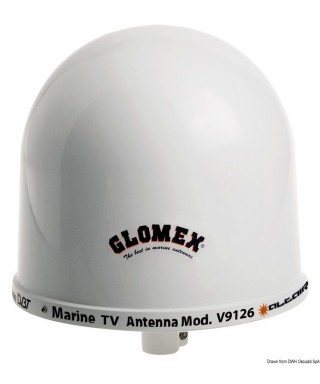 Antenne TV Glomex Altair 12/24V diamètre 250mm