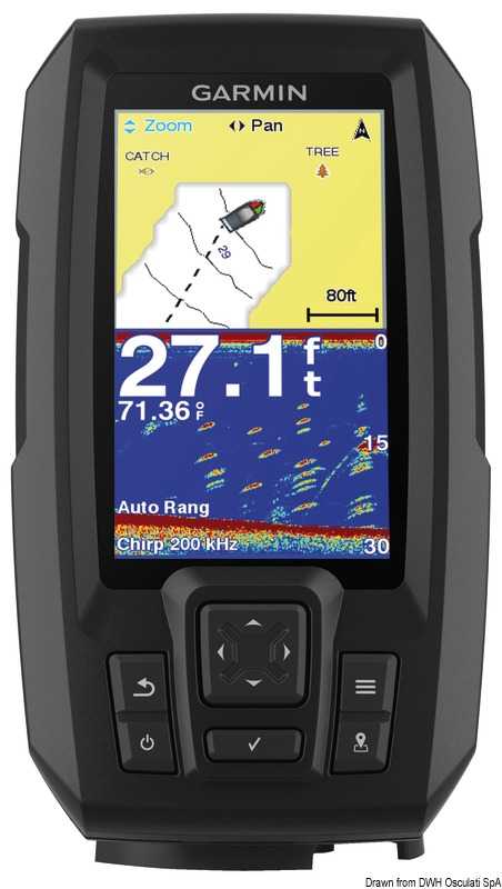 GARMIN Echo Striker Plus 4 échosondeur 200W avec transducteur