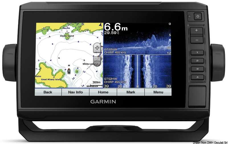 Charplotter Garmin EchoMap UHD 72sv échosondeur 500W sans transducteur