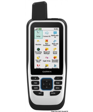 GPSMAP portable 86s Accelerometer barometric altimeter et compass