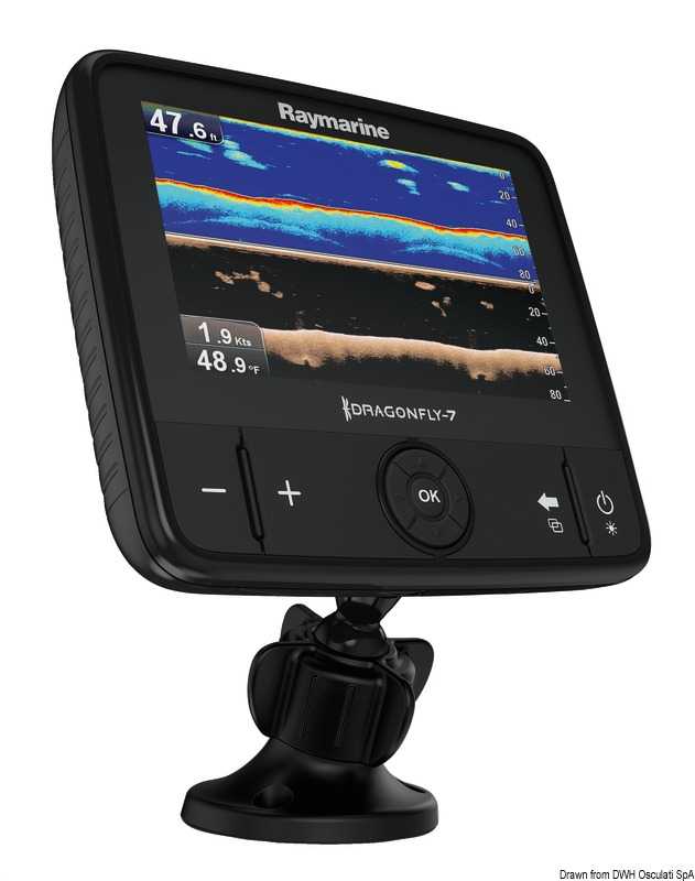 Raymarine Dragonfly 7PRO 7" Résolution 800x480 transducteur inclus