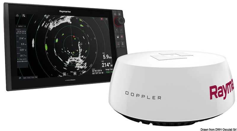 Quantum Q24D Radar Doppler 18 " avec 10m câbles d'alimentation