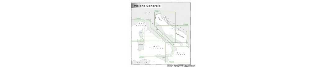 Cartographie générale 1:5.000.000 - 1:3.000.000 aperçu NAVIMAP