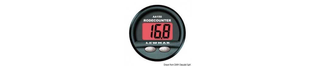 Compteur de chaine LEWMAR avec alarme acoustique